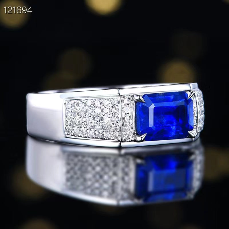Saphir-Träumerei: Der Ring für grenzenlose Eleganz