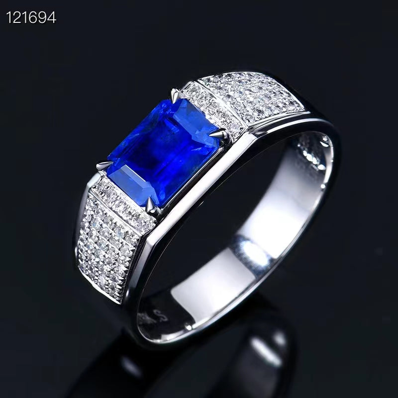 Saphir-Träumerei: Der Ring für grenzenlose Eleganz