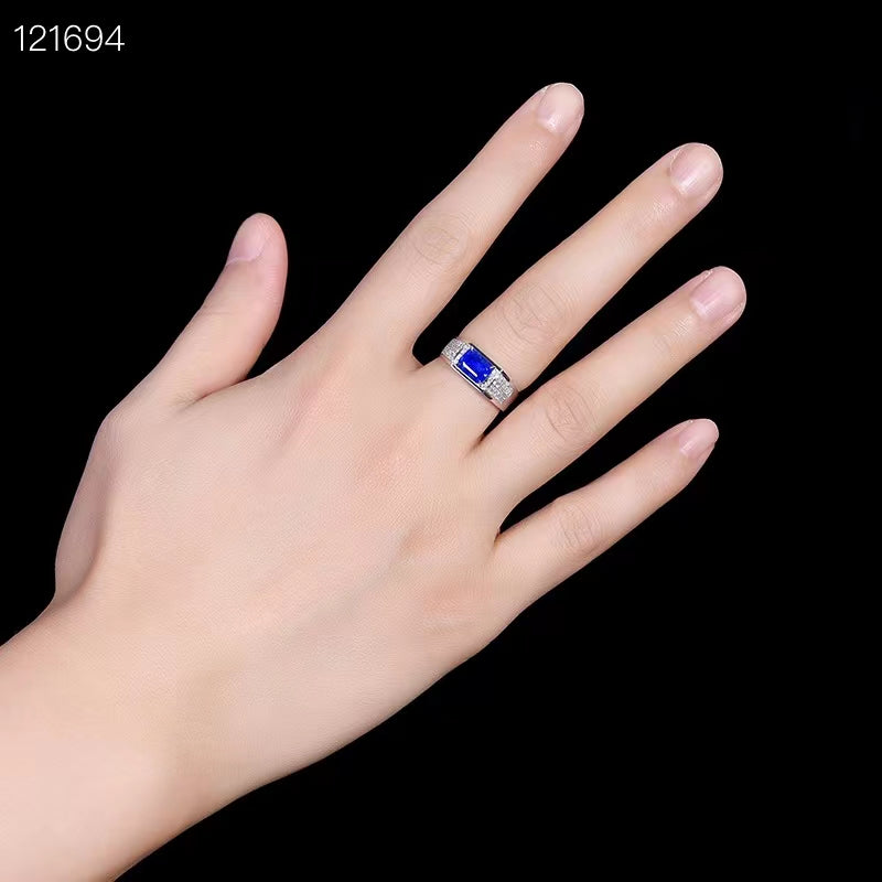 Saphir-Träumerei: Der Ring für grenzenlose Eleganz