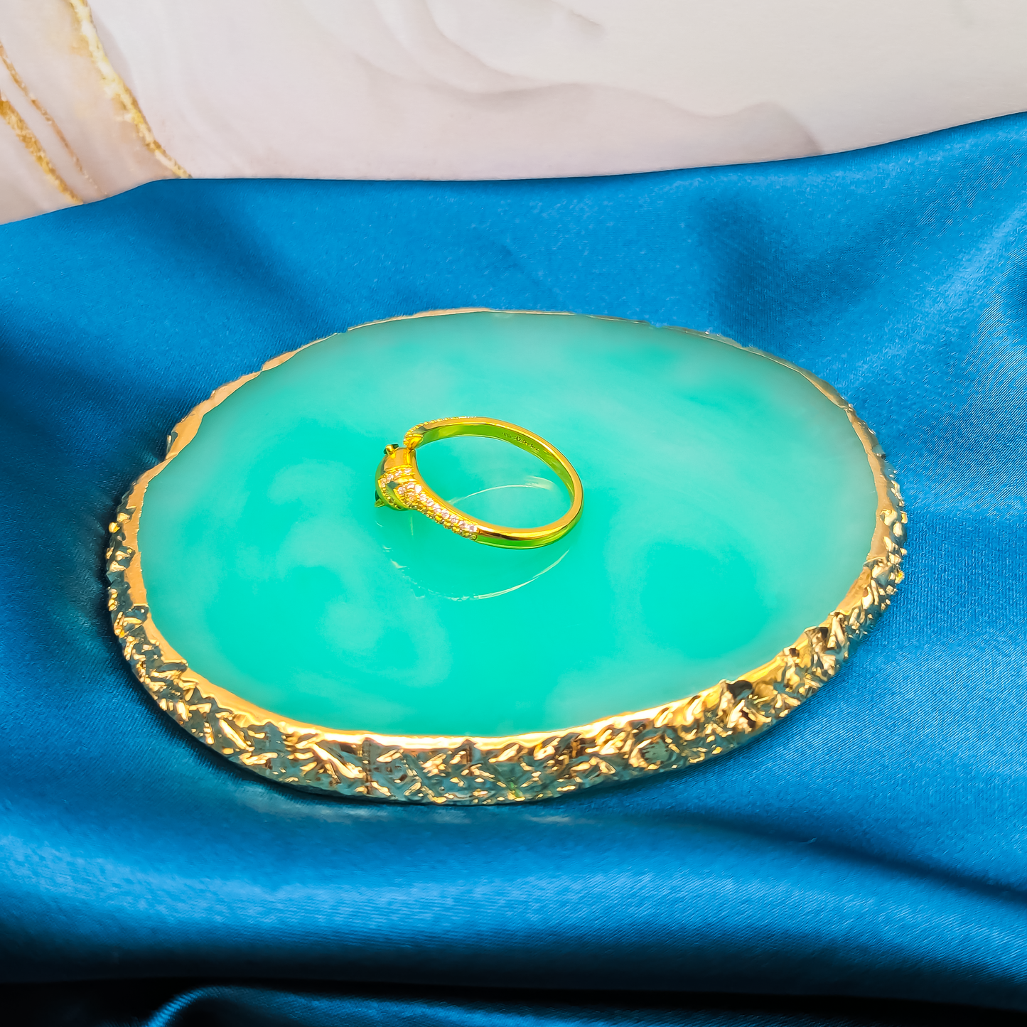 Serpiente Dorada – Anillo elaborado en Plata de Ley 925 con baño de Oro Vermeil de 18K