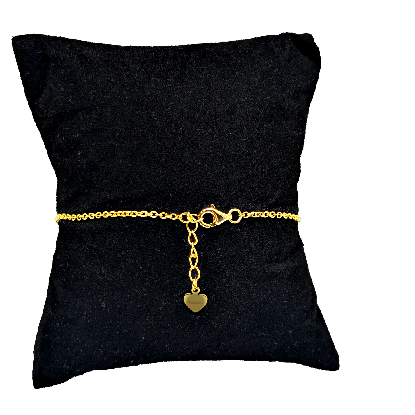 Blätterzauber Armband: Eleganz in 18k Gold Vermeil