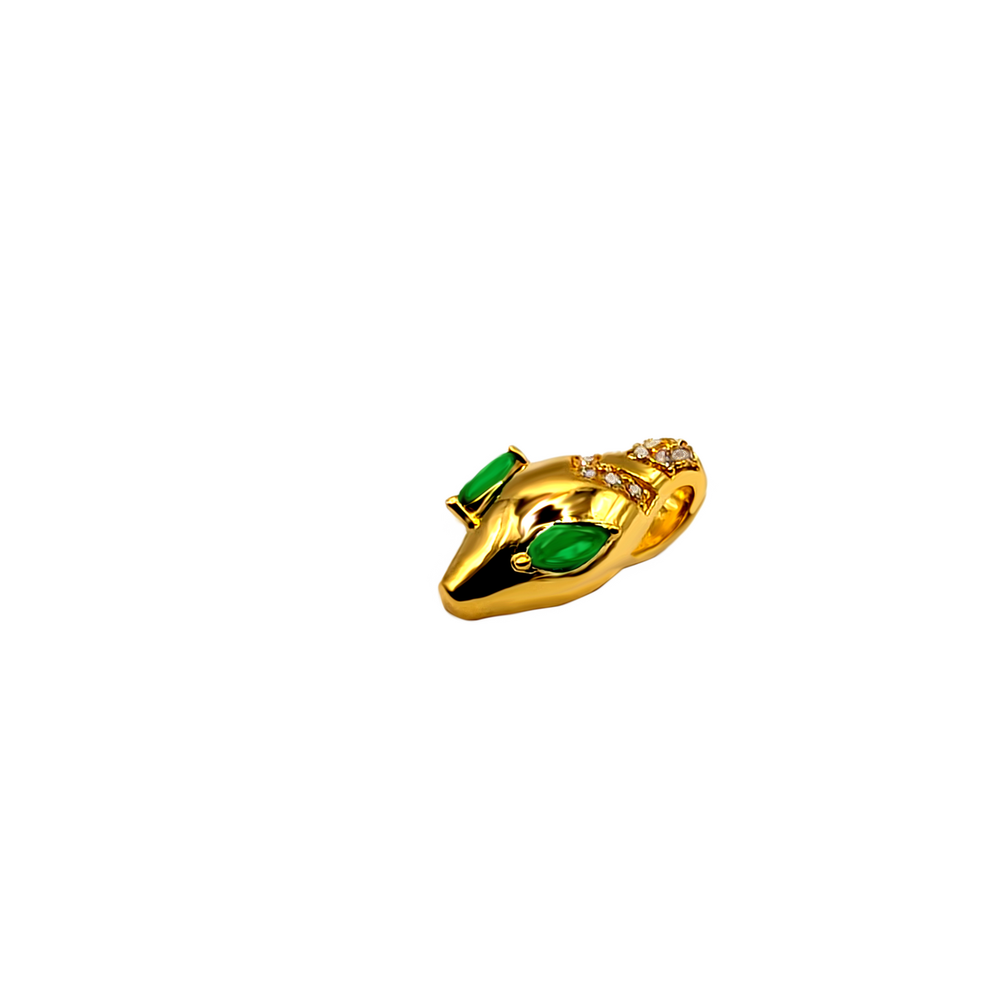 Verzaubernder Anhänger der Golden Serpent Kollektion