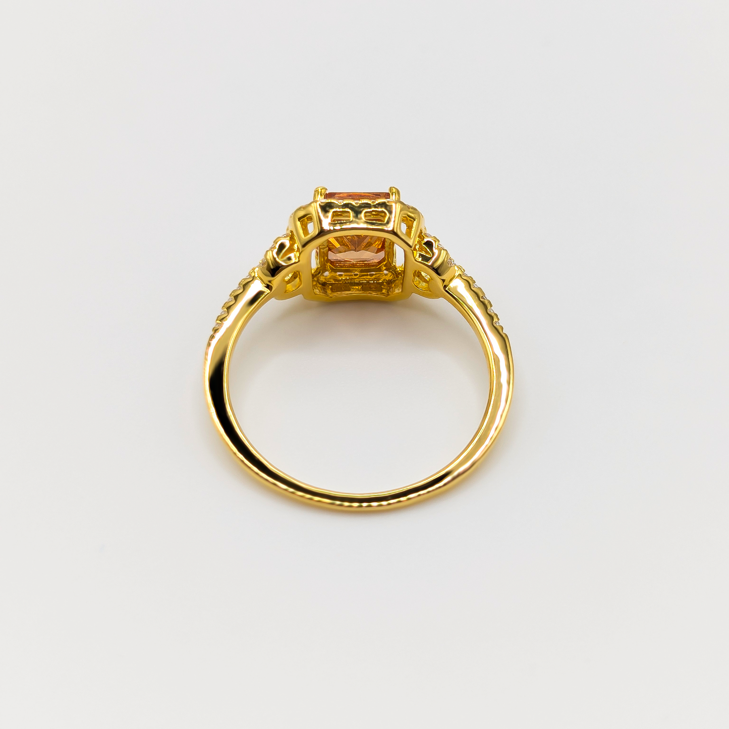 Sonnenglanz-Ring – Exquisite Eleganz aus der Goldener Sonnenstrahl Kollektion