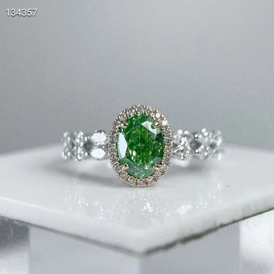 Exclusive Green Dream: The 1,020ct Green Diamond Ring