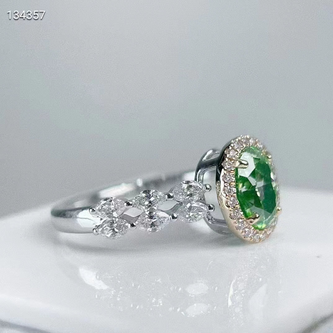 Exclusive Green Dream: The 1,020ct Green Diamond Ring