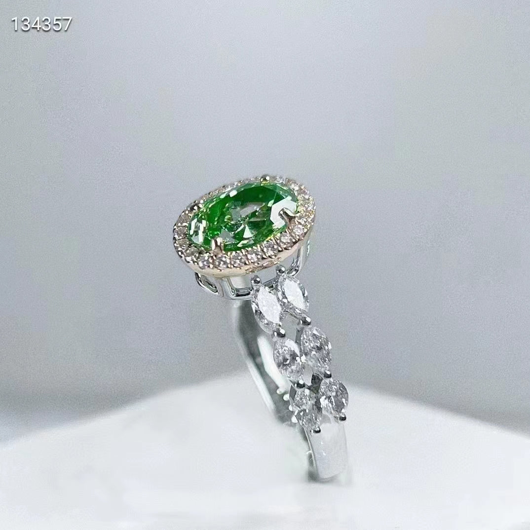 Exclusive Green Dream: The 1,020ct Green Diamond Ring