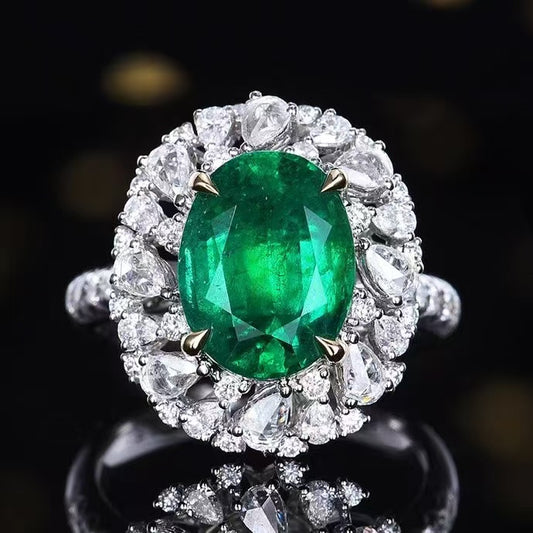 Verde Éternel – Transformable masterpiece in 18K gold with Zambian emerald