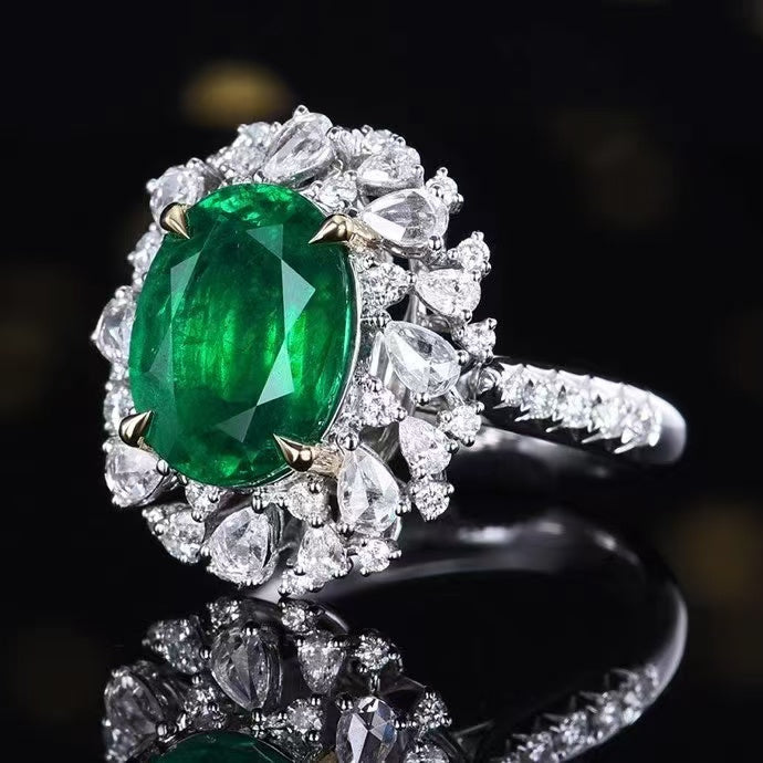 Verde Éternel – Transformable masterpiece in 18K gold with Zambian emerald