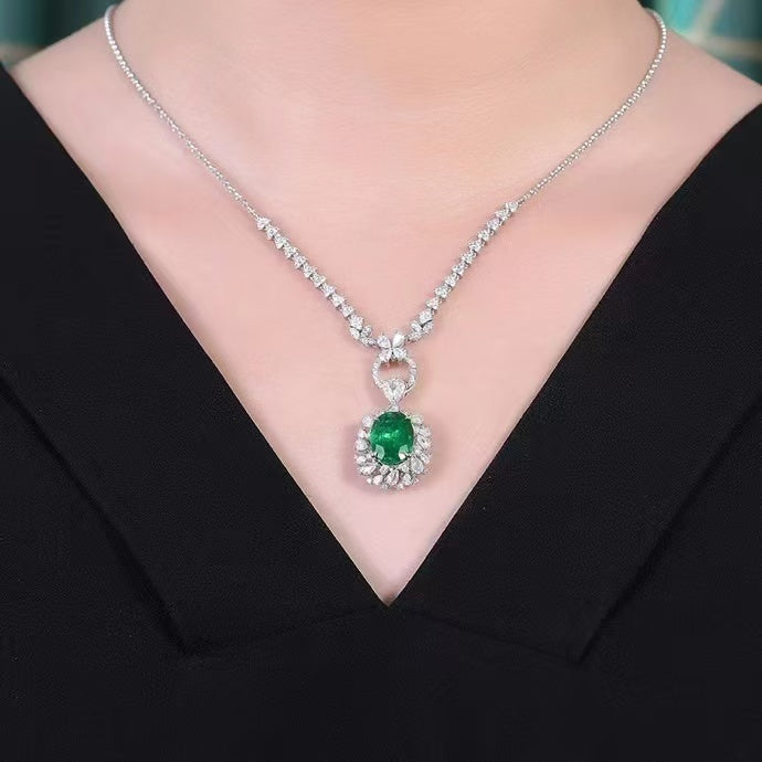 Verde Éternel – Transformable masterpiece in 18K gold with Zambian emerald