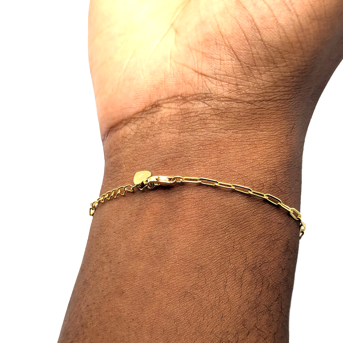 Tempting Sparkle: Golden Serpent Bracelet