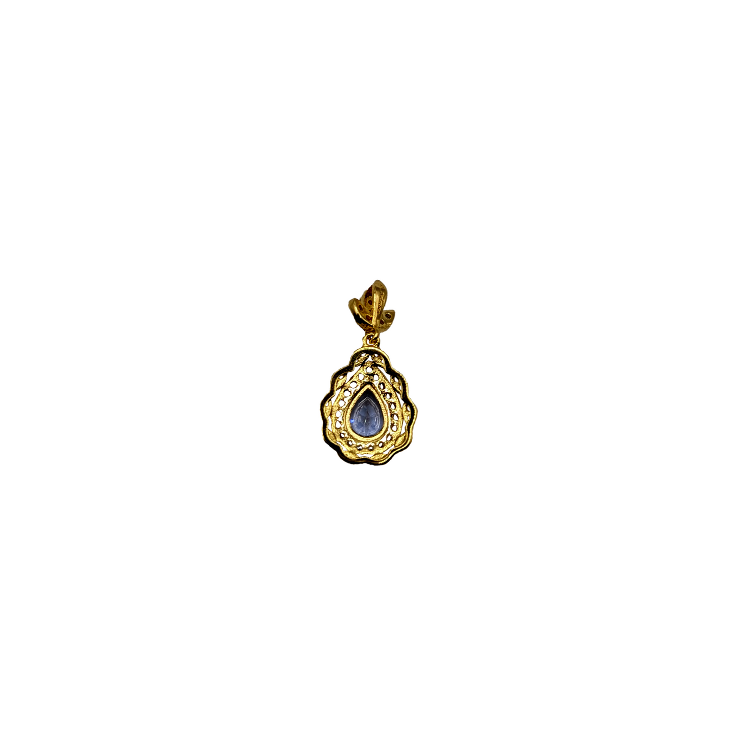 Sky Drop – Golden Drop Pendant of Elegance