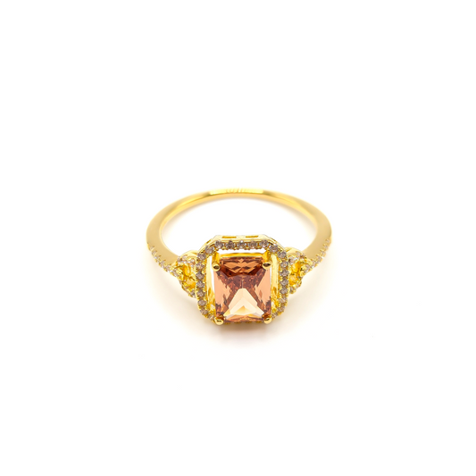 Sunshine Ring – Exquisite elegance from the Golden Sunbeam collection